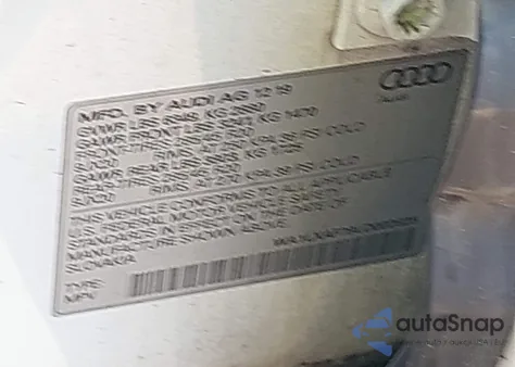 2020 Audi Q7 Premium Plus 55 Tfsi Quattro Tiptronic из США, поврежденный, VIN WA1LXAF79LD002825